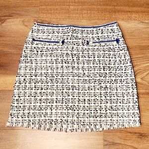 H & M Modern Plaid Mini Skirt